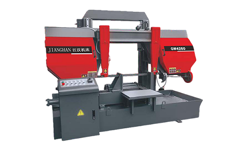 吉水龙门带锯床运行中途停止切割产生的原因是什么？